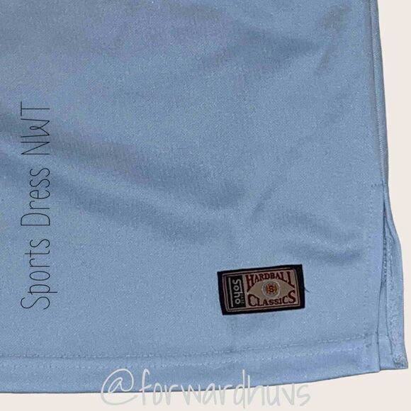 Soho Babe Hardball Classic Sports One Shoulder Dress Size Large - Picture 10 of 13